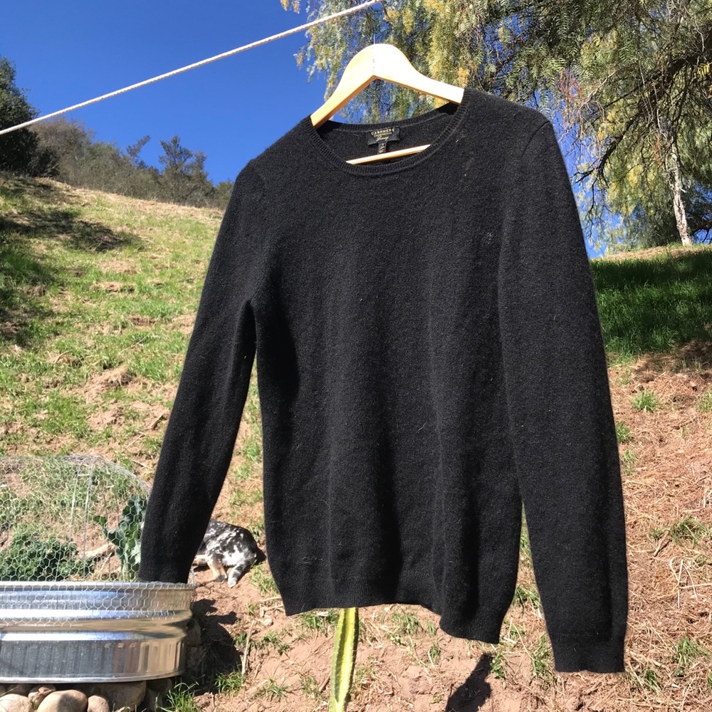 Cozy cashmere sweater!